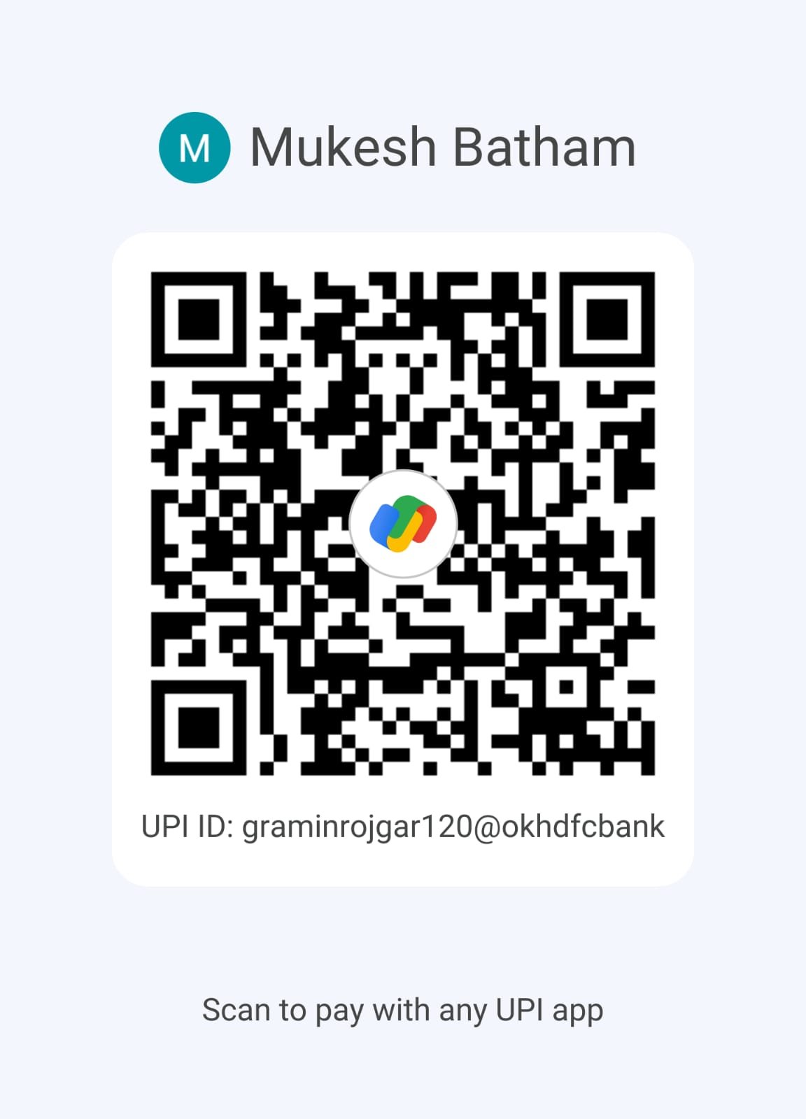 Payment QR Code